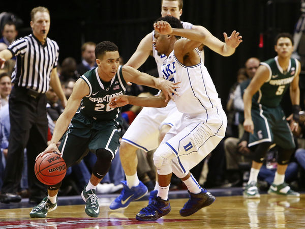Central takes down Youngstown; Spartans fall to Duke in Indy Trice-vs-duke